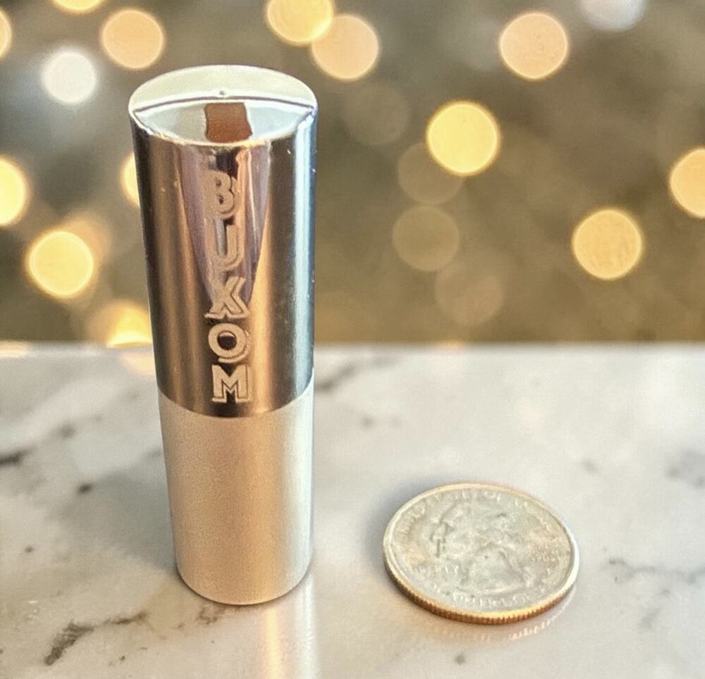 BUXOM Full Force Plumping Lipstick DOLLY DREAMER (Mauve) .06 oz / Travel Size